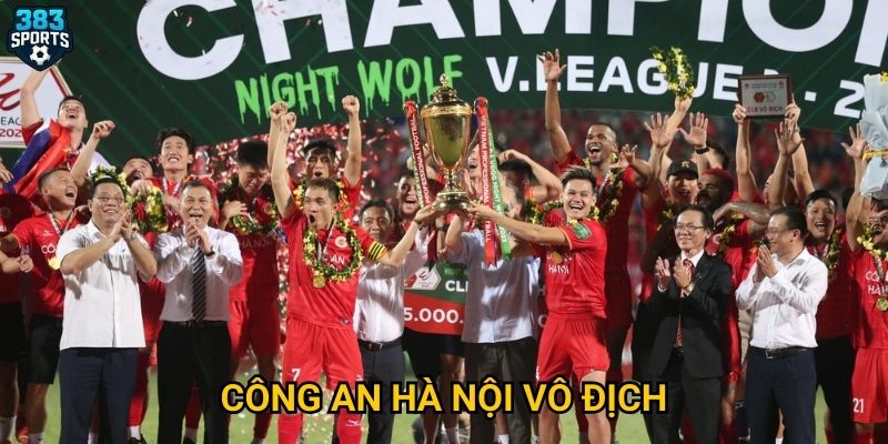 Công an Hà Nội vô địch có phải là kết quả mà 383sports đã dự đoán từ đầu mùa giải?