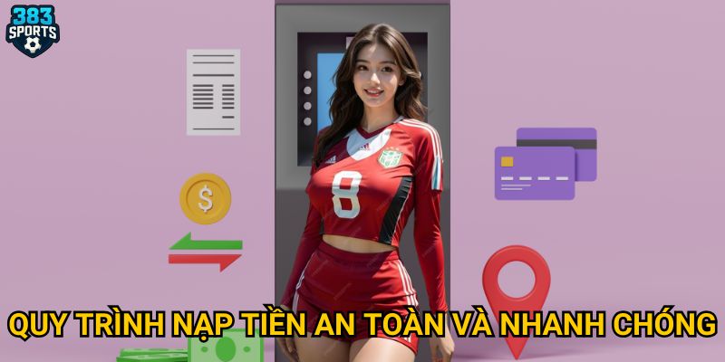 Quy trình nạp tiền an toàn và nhanh chóng