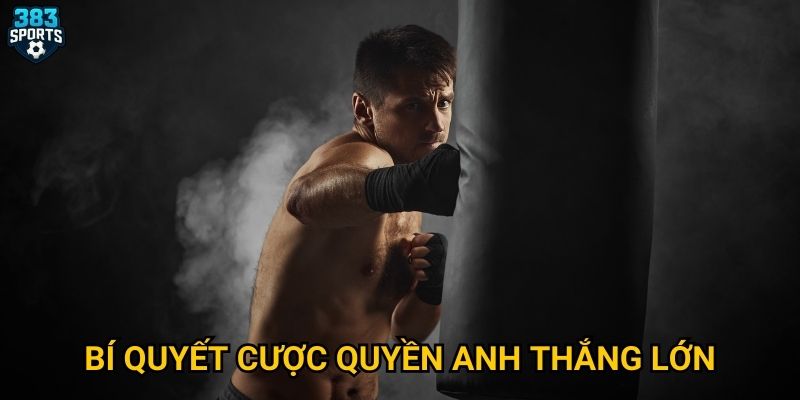 Bí quyết cược quyền anh thắng lớn